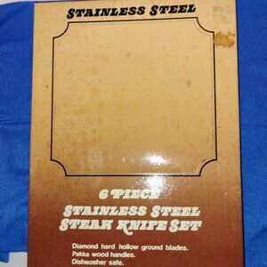 Vintage steak knives